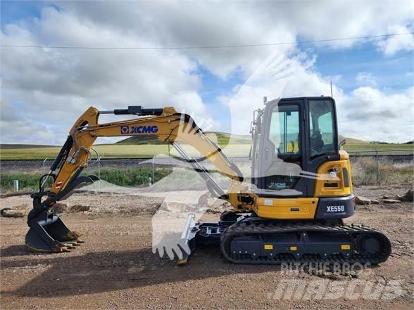 XCMG XE55U Mini rýpadla < 7t
