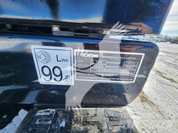 XCMG XE80U Pásová rýpadla