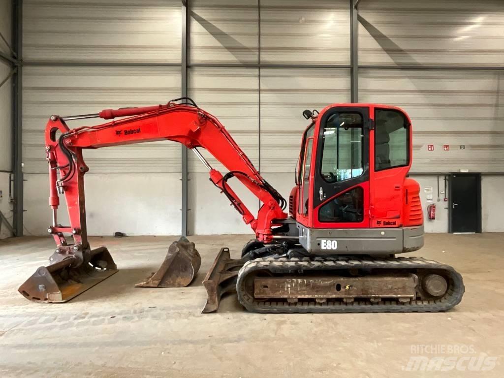 Bobcat E 80 Midi rýpadla 7t - 12t