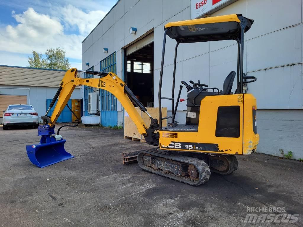 JCB 15 C-1 Mini rýpadla < 7t