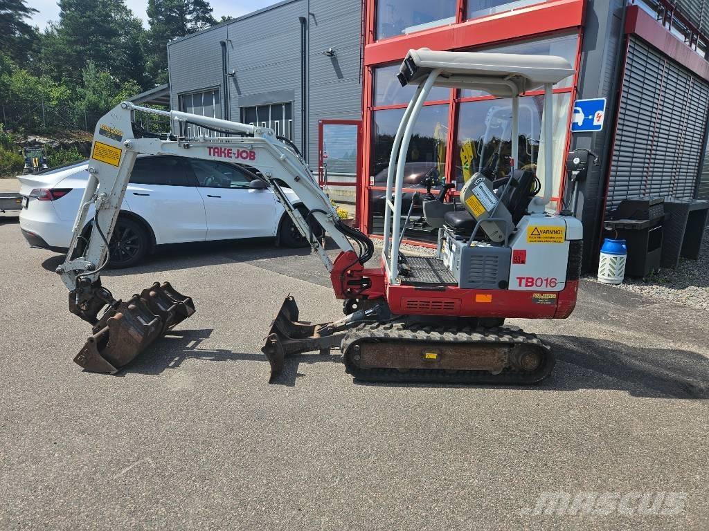 Takeuchi TB 016 Mini rýpadla < 7t