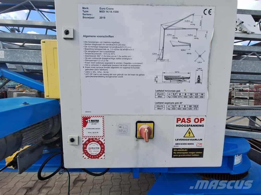 Midi LT 14.14 RD-XP Rychlostavitelné jeřáby