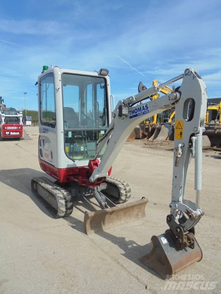 Takeuchi TB216 Mini rýpadla < 7t