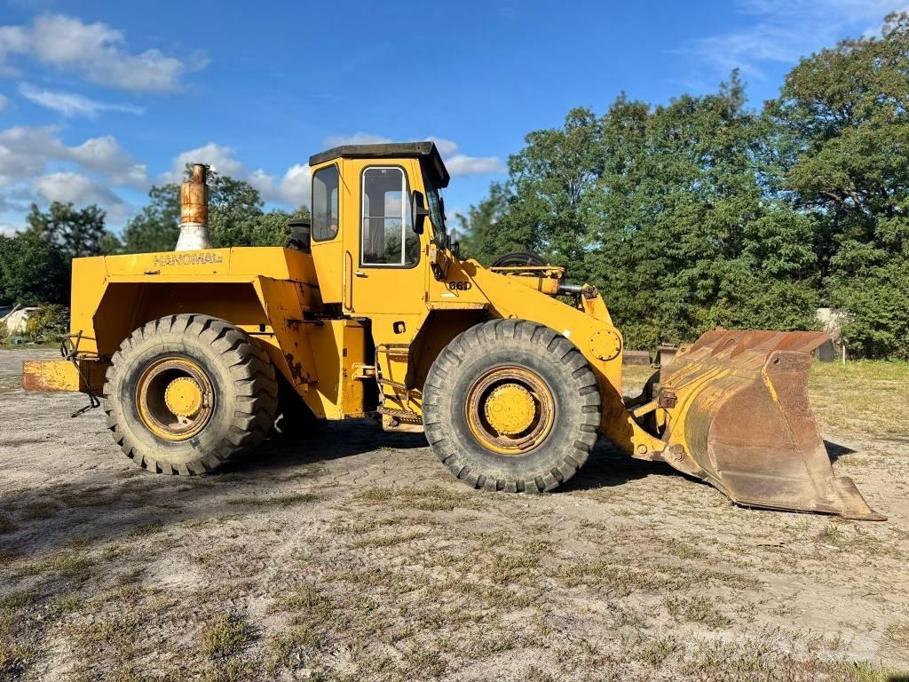 Hanomag 66d Kolové nakladače