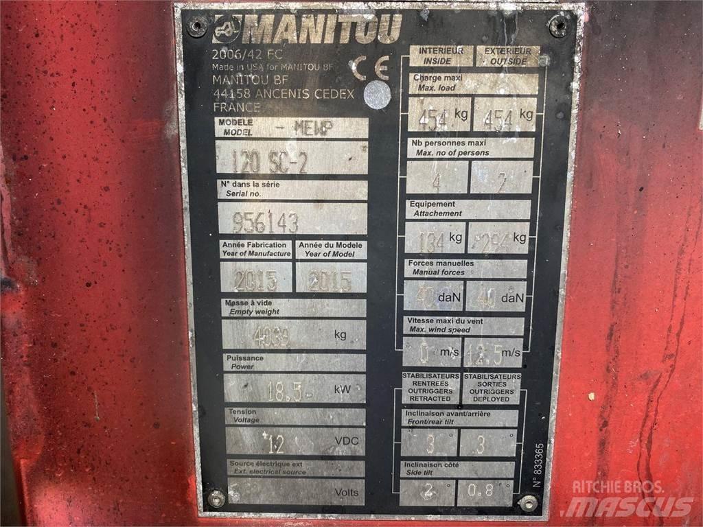 Manitou 120SC Nůžková zvedací plošina