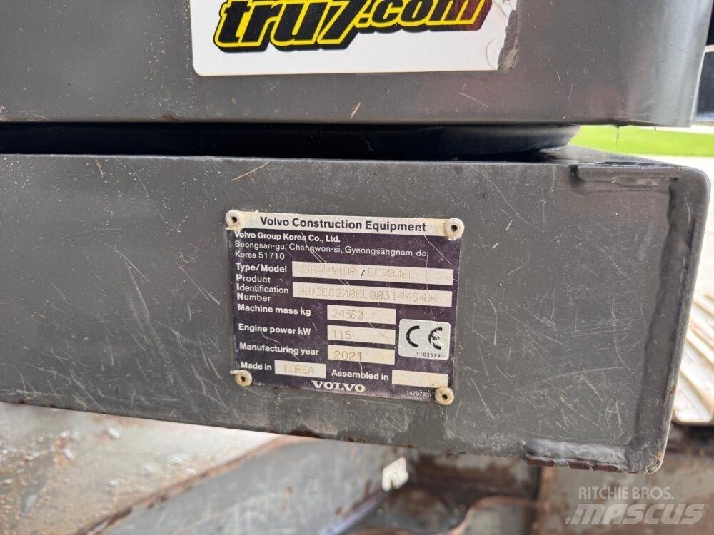 Volvo EC200EL Pásová rýpadla