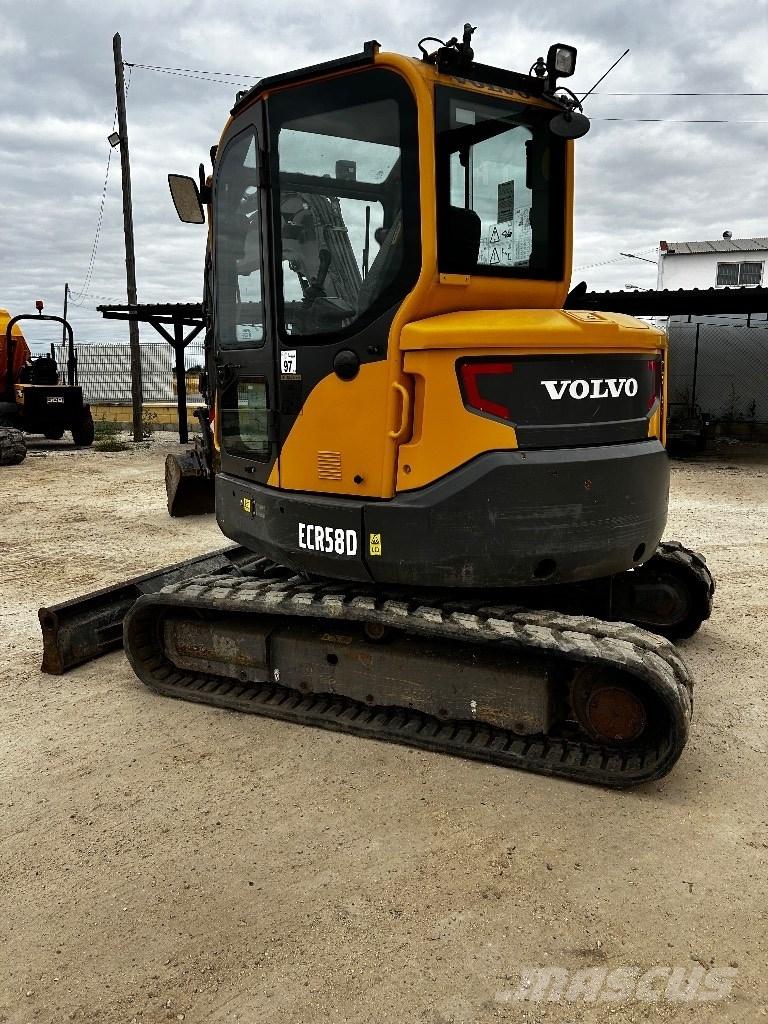 Volvo ECR 58 D Mini rýpadla < 7t