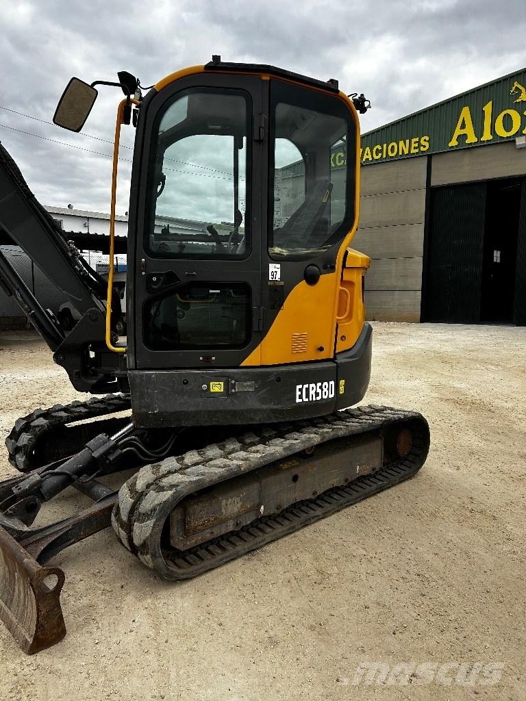Volvo ECR 58 D Mini rýpadla < 7t