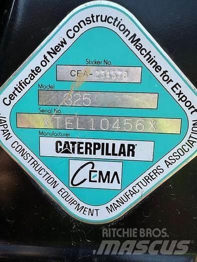 CAT 325 Pásová rýpadla