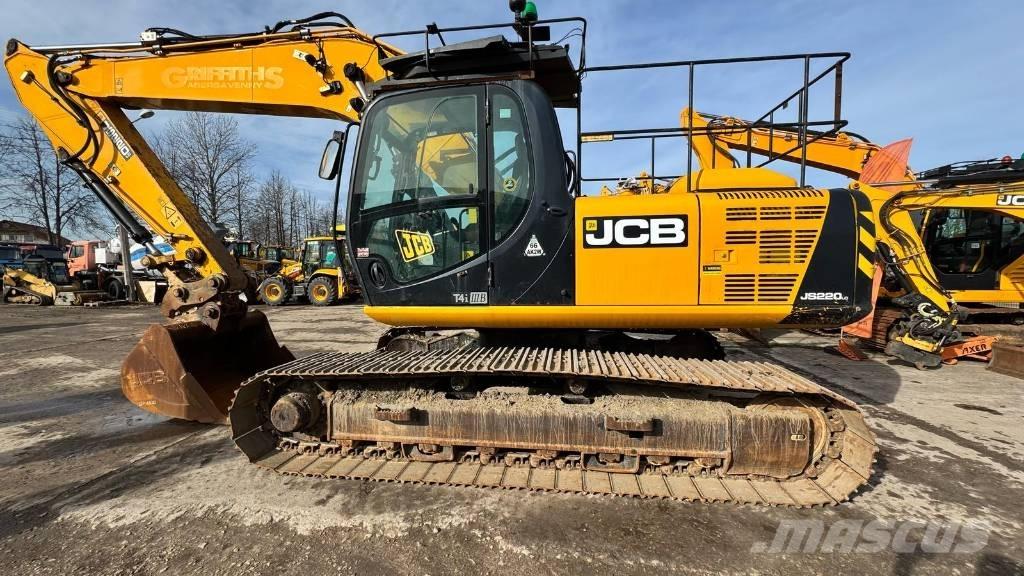 JCB JS 220 LC Pásová rýpadla