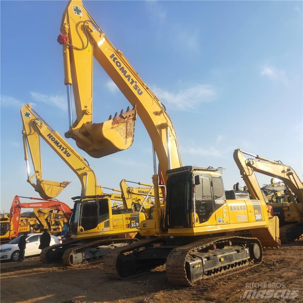 Komatsu PC 360 Pásová rýpadla