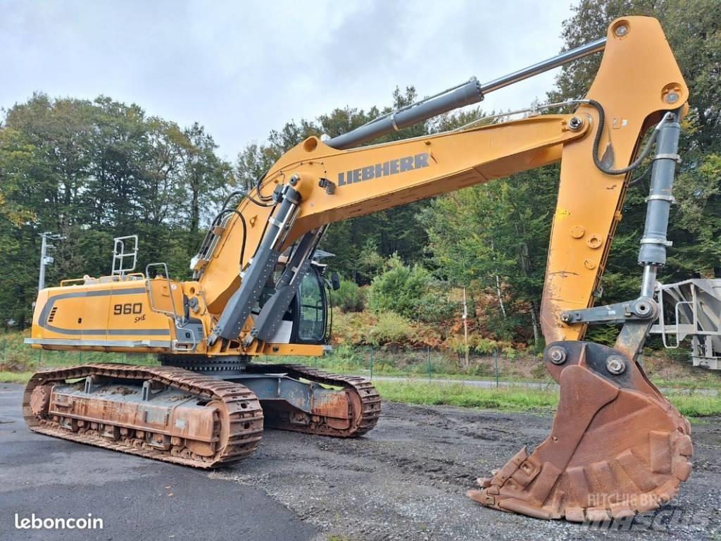 Liebherr R 960 Pásová rýpadla