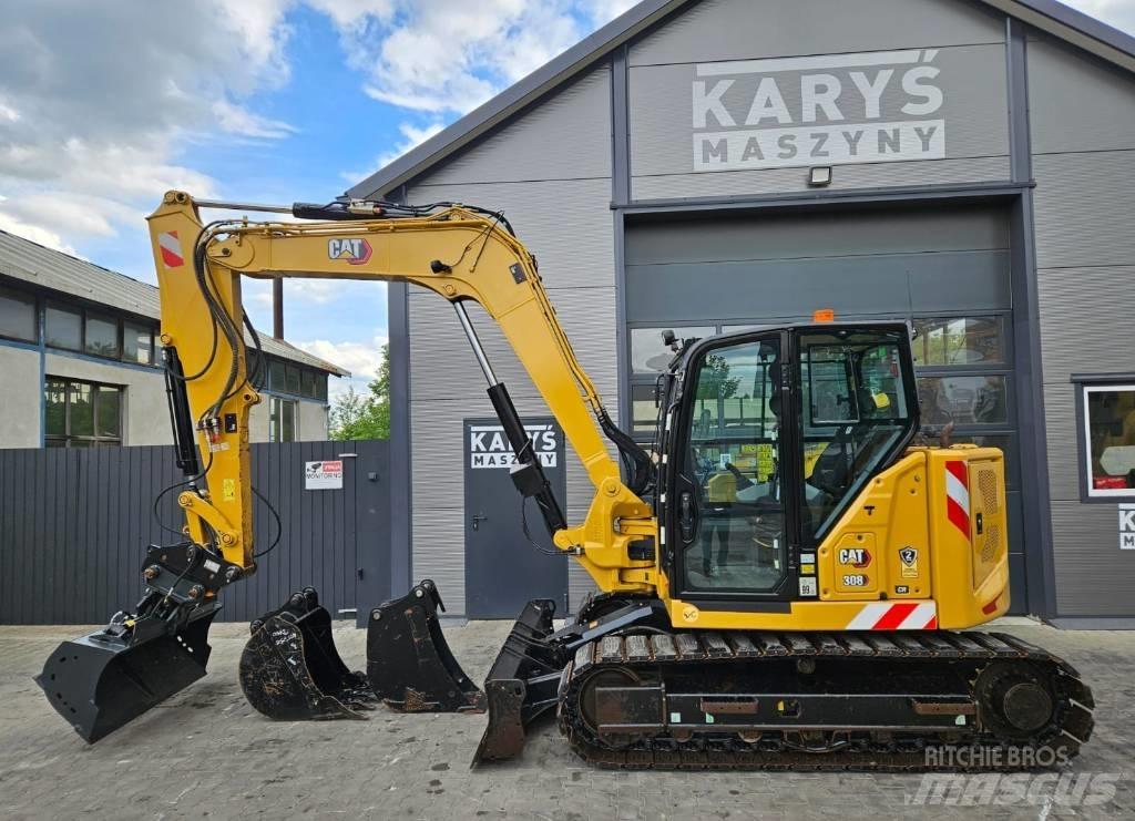 CAT 308 CR Midi rýpadla 7t - 12t
