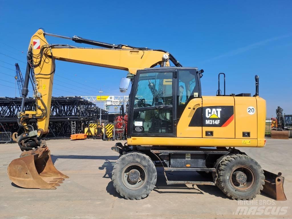 CAT M314F Kolová rýpadla
