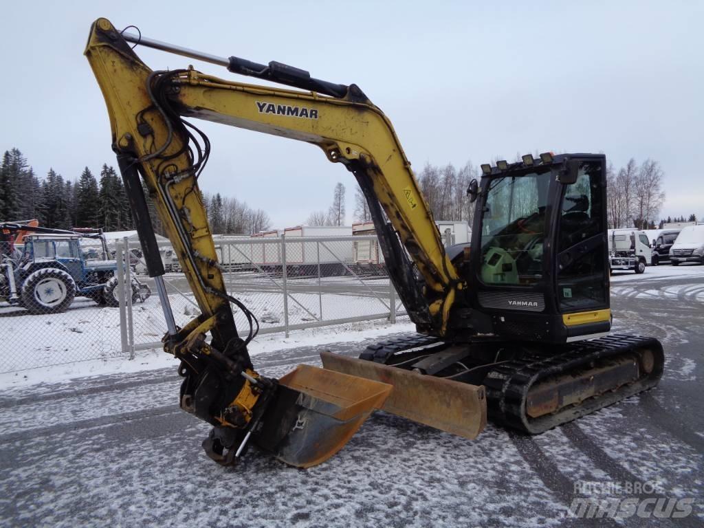 Yanmar Vio 80 Pásová rýpadla
