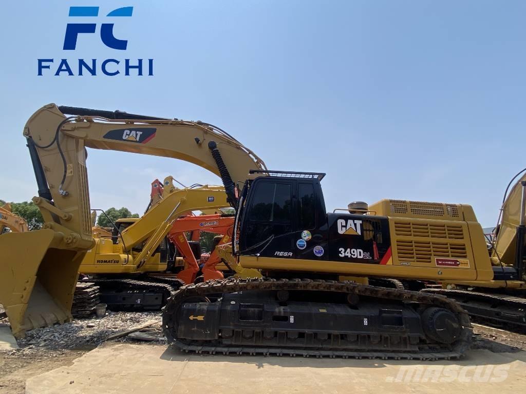 CAT 349 D 2L Pásová rýpadla