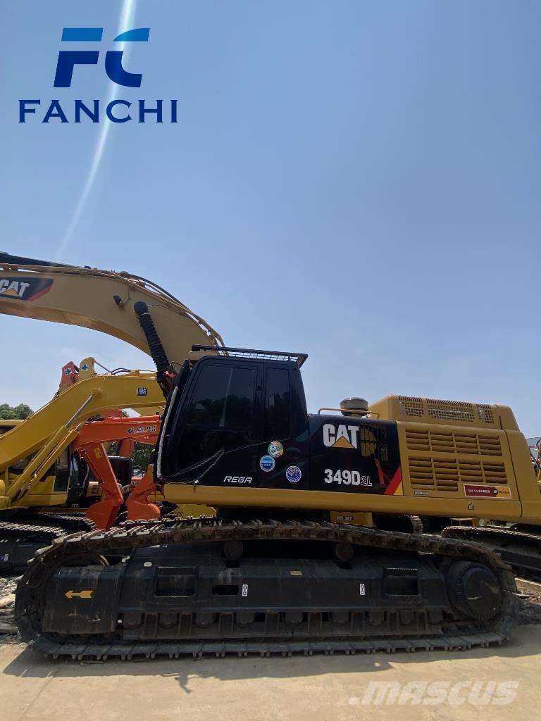 CAT 349 D 2L Pásová rýpadla