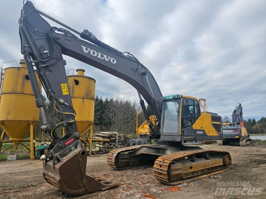 Volvo EC 300 EL Pásová rýpadla