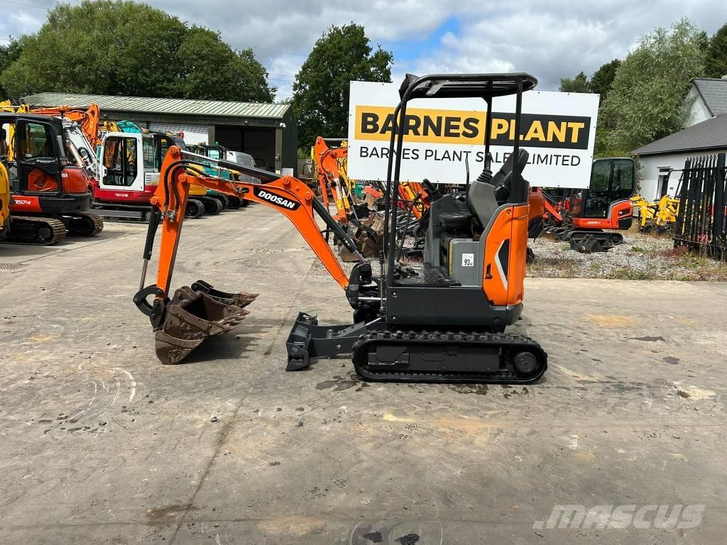 Doosan DX17Z Mini rýpadla < 7t