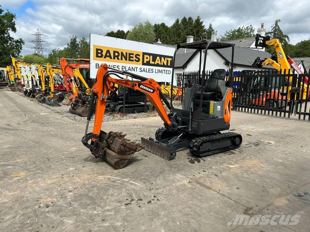 Doosan DX17Z Mini rýpadla < 7t