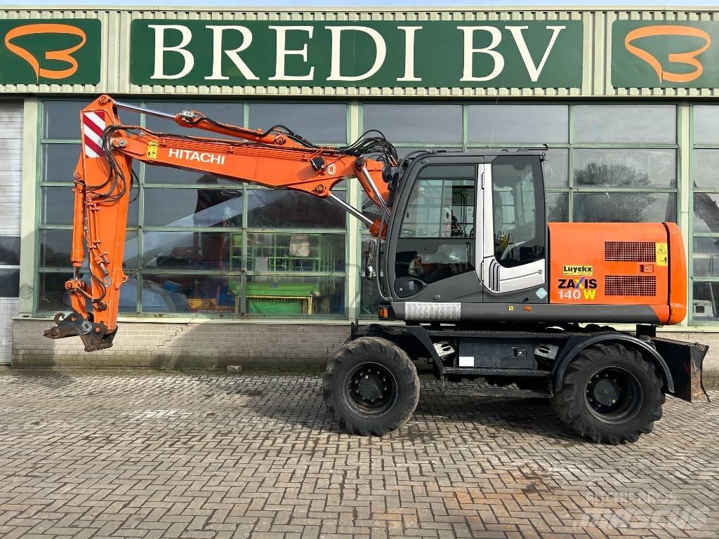 Hitachi ZX 140 W-3 Kolová rýpadla