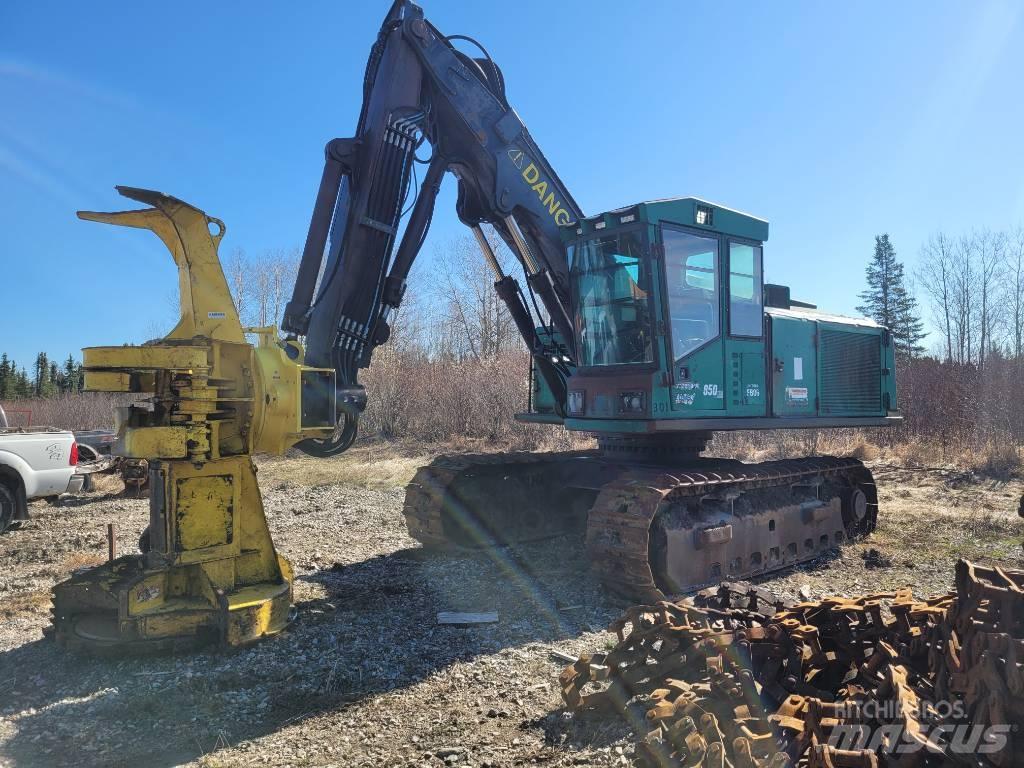 Timberjack 850 Kácecí harvestory