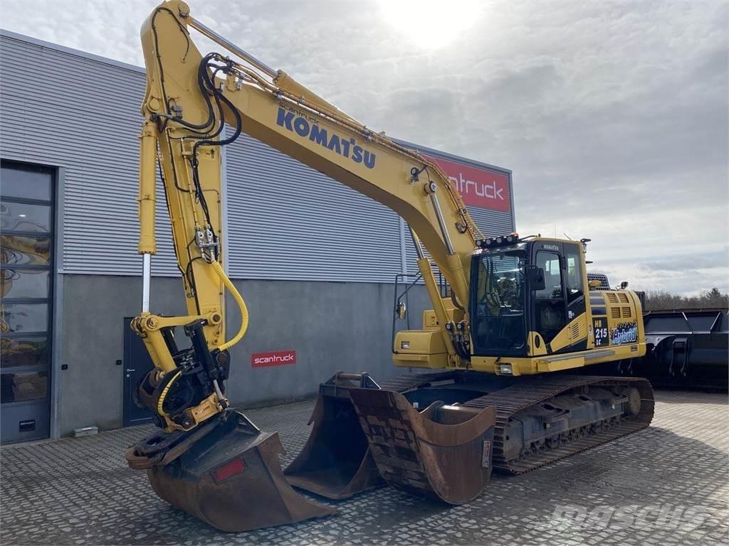 Komatsu HB215LC-3 Pásová rýpadla