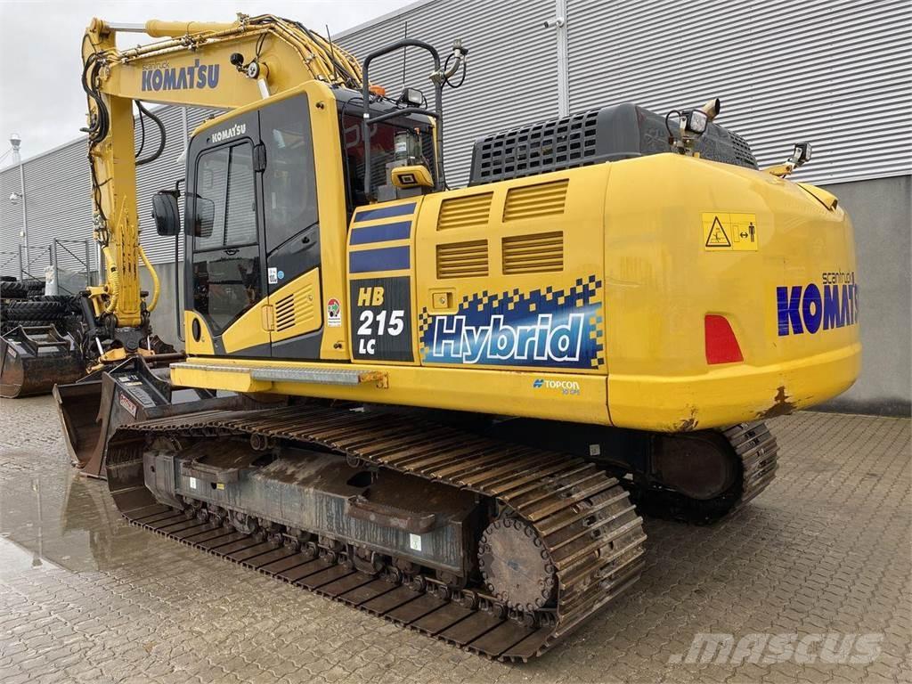 Komatsu HB215LC-3 Pásová rýpadla