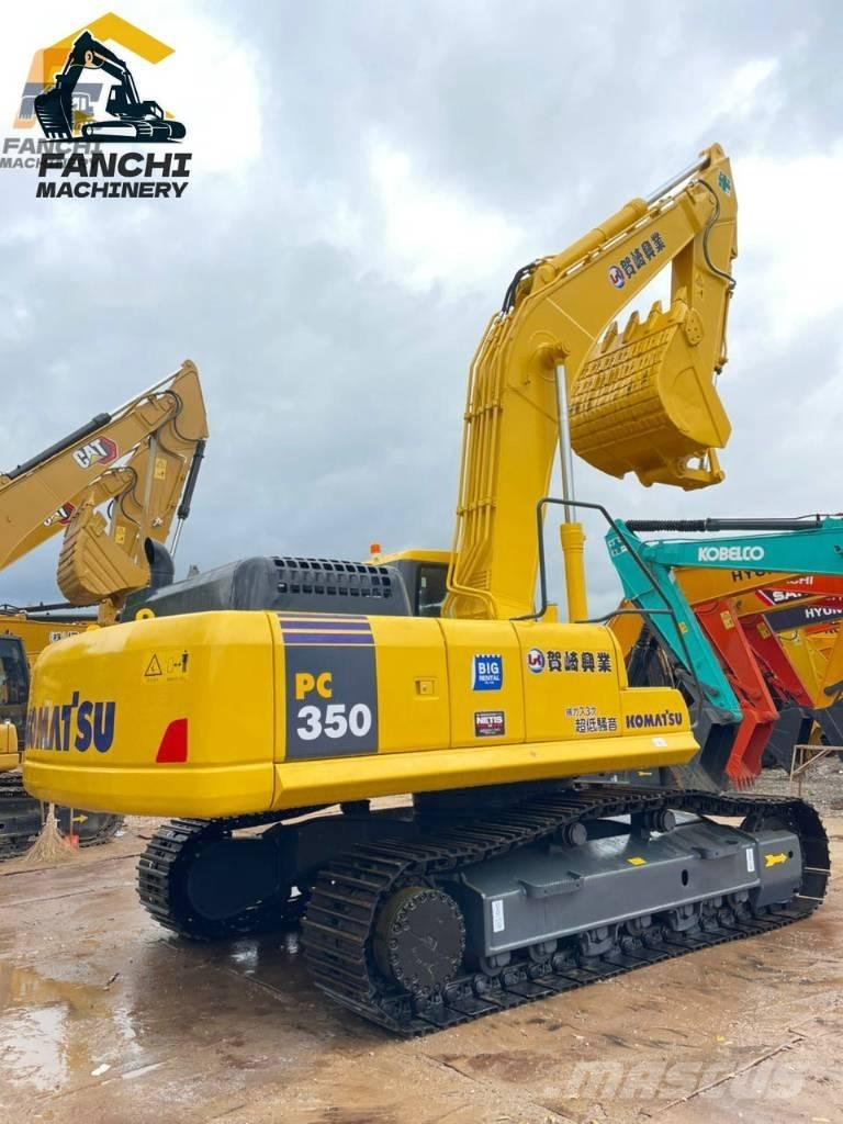 Komatsu PC350 Pásová rýpadla
