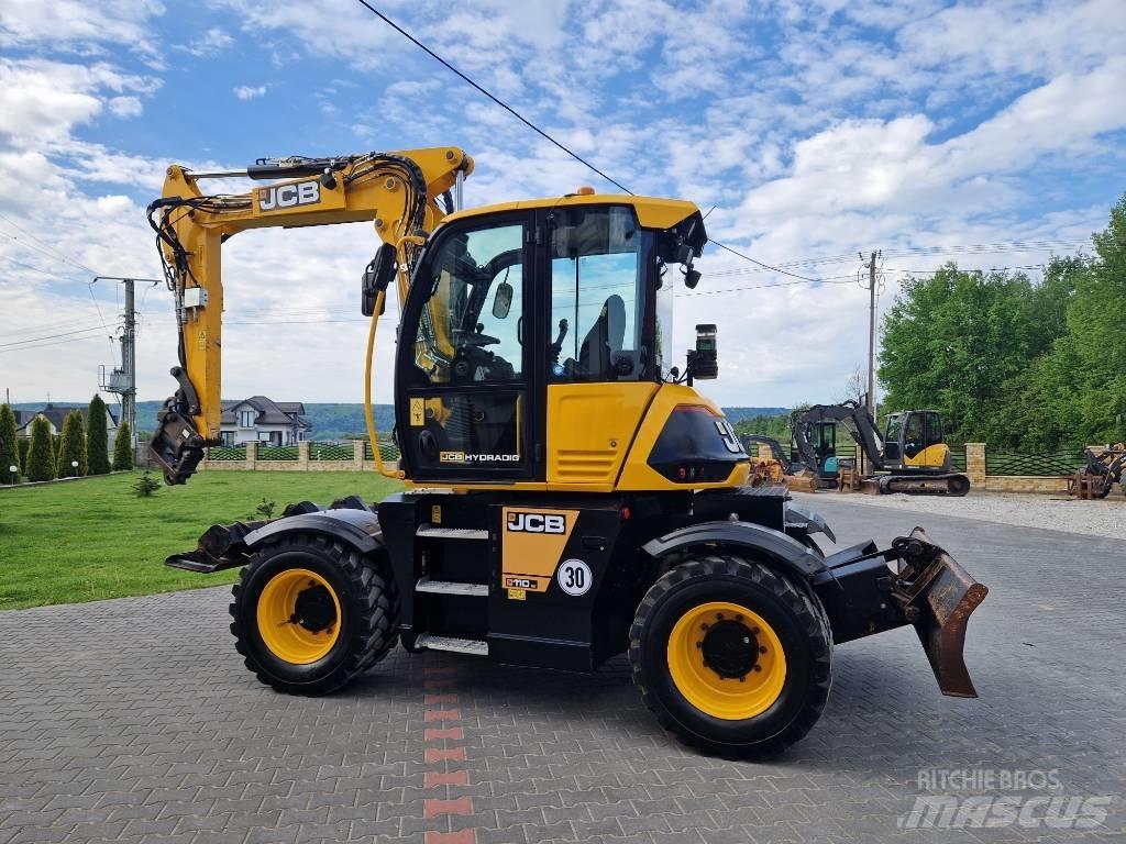 JCB 110 Hydradig Kolová rýpadla