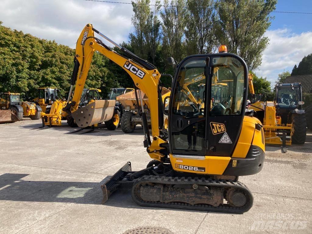 JCB 8026 CTS Mini rýpadla < 7t
