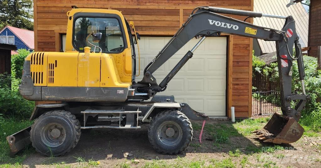 Volvo EW55B Kolová rýpadla