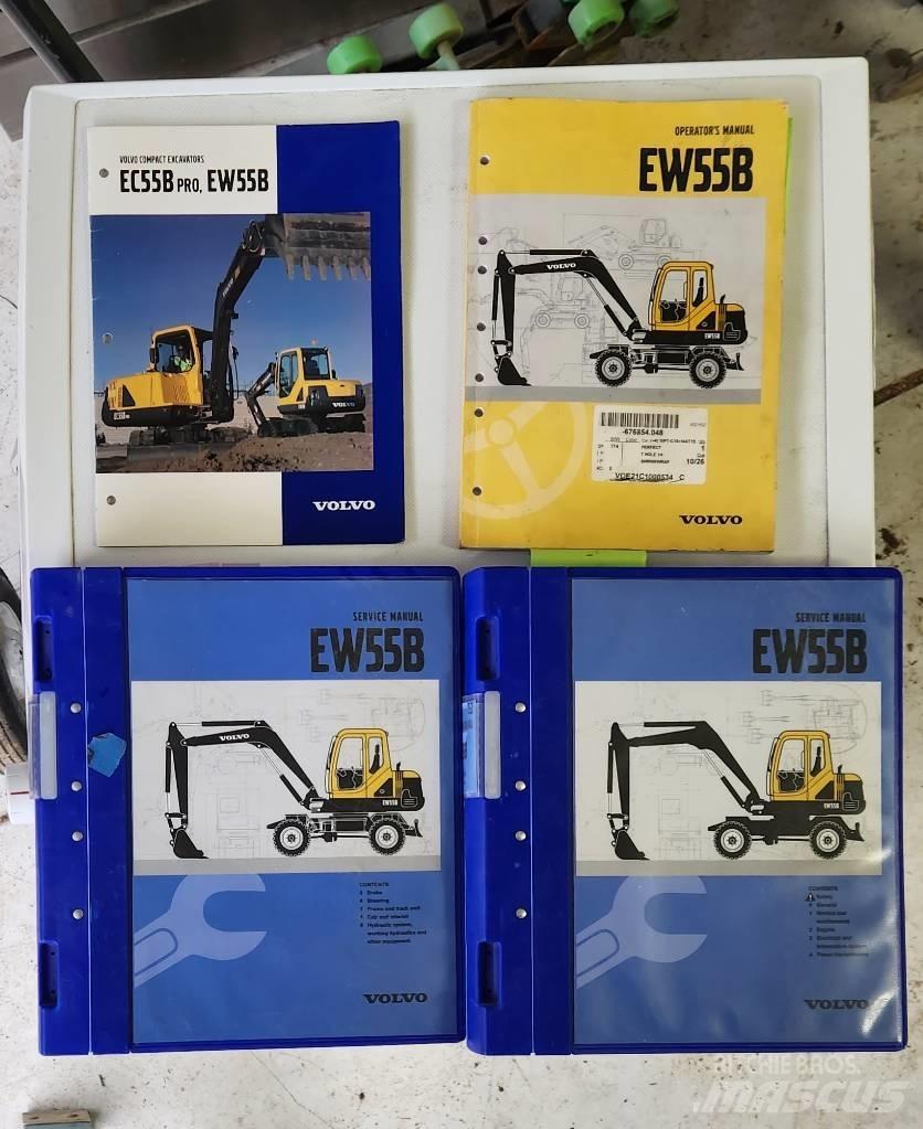 Volvo EW55B Kolová rýpadla