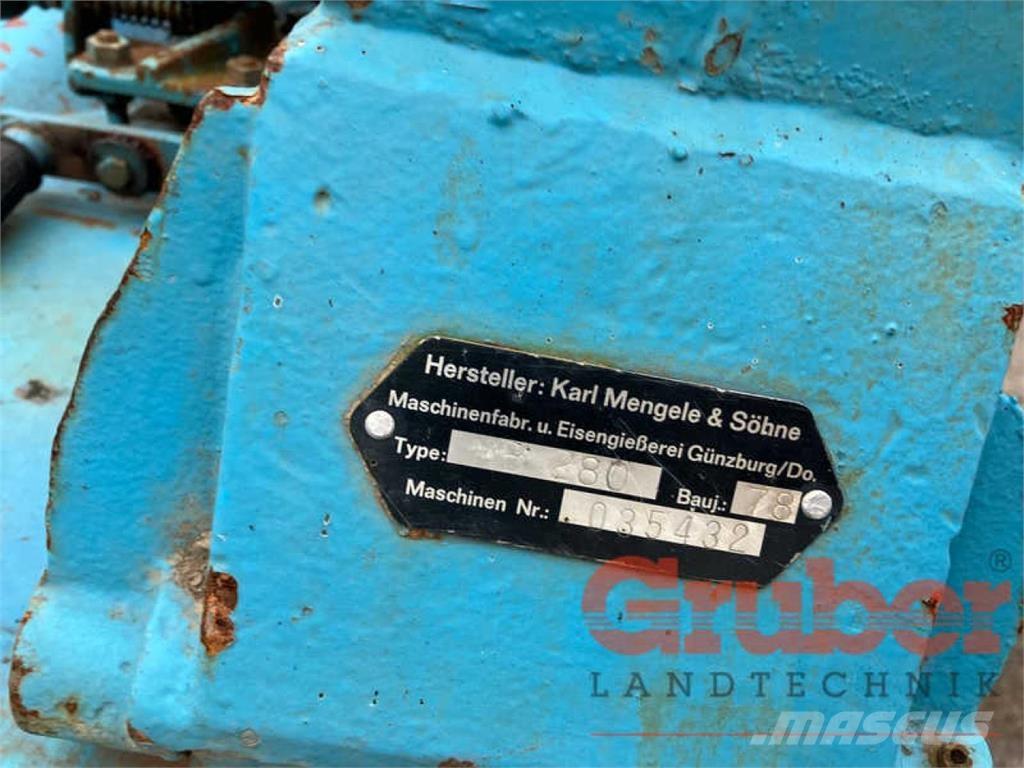 Mengele MB 280 Samojízdné sekačky