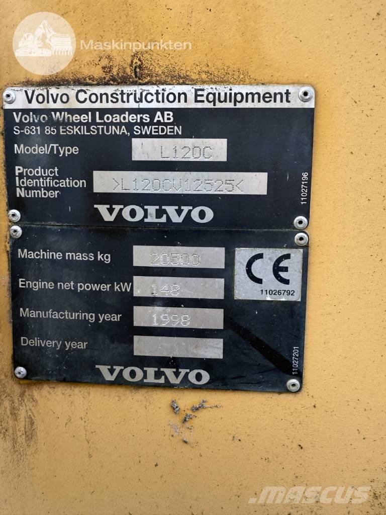 Volvo L 120 C Kolové nakladače