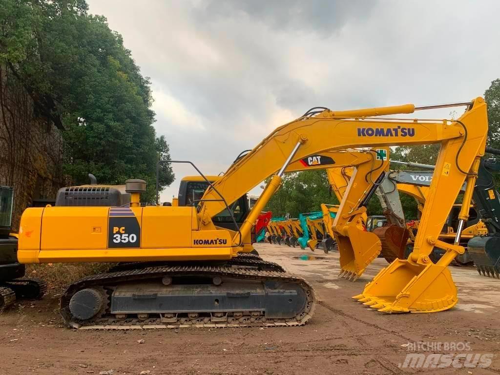 Komatsu PC 350-7 Pásová rýpadla