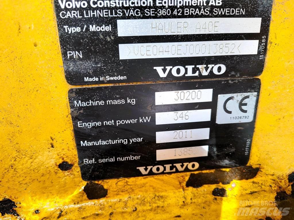 Volvo A 40 E Kloubové dempry