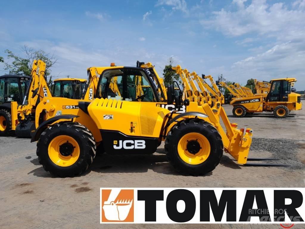 JCB 531-70 Teleskopické manipulátory