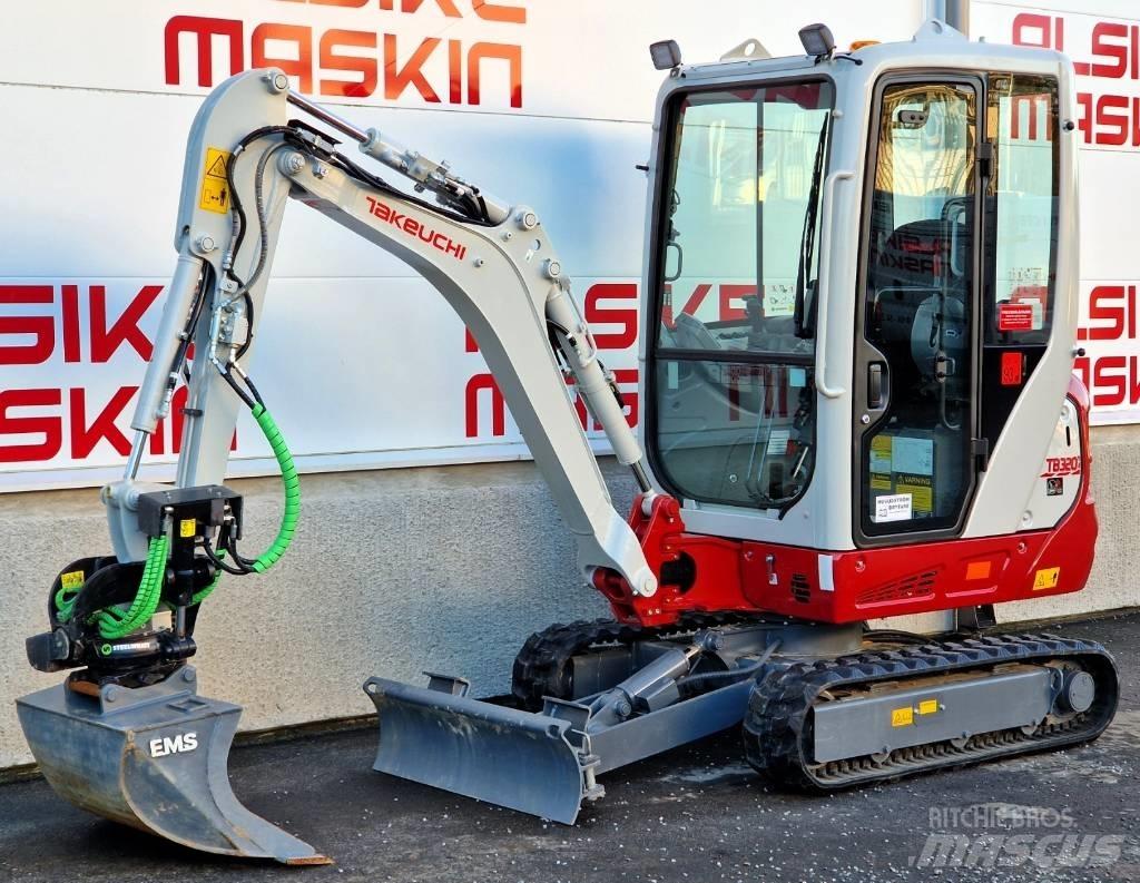 Takeuchi TB 320 Mini rýpadla < 7t