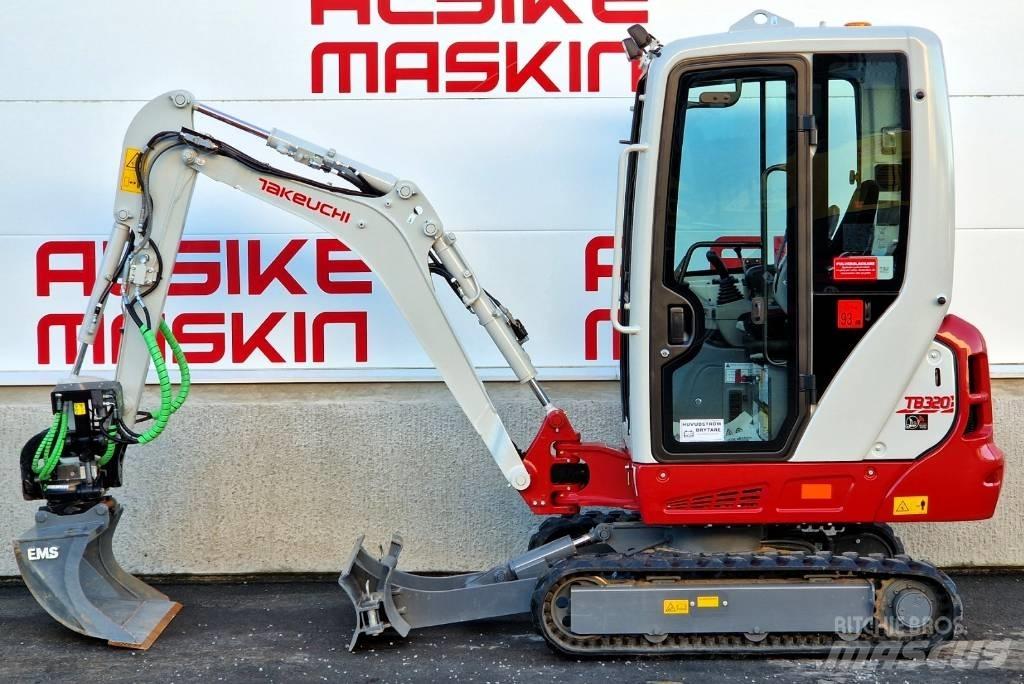 Takeuchi TB 320 Mini rýpadla < 7t