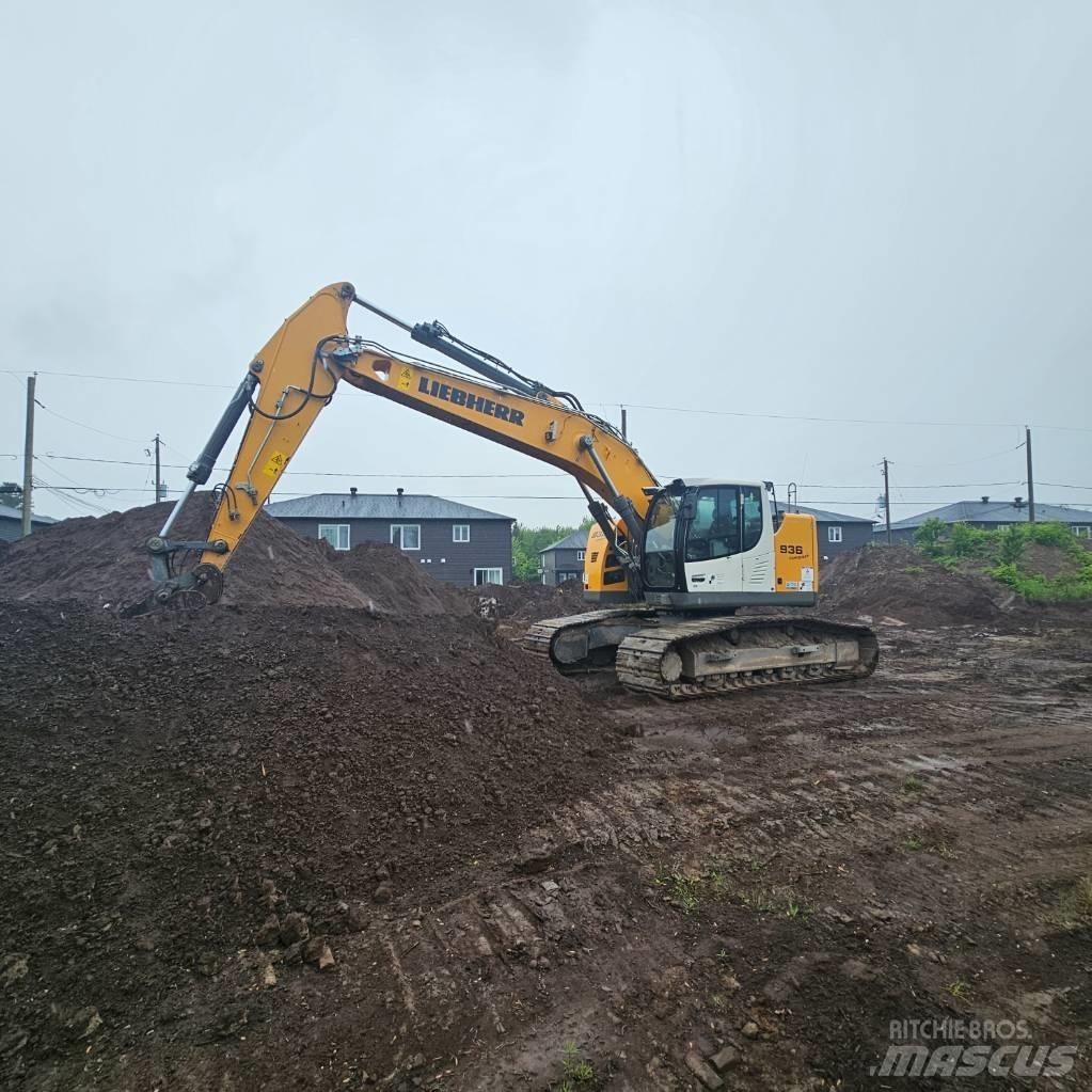Liebherr R936 Pásová rýpadla