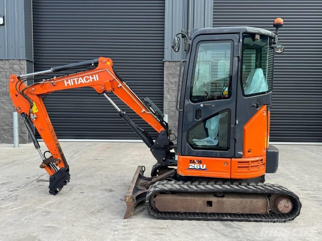 Hitachi ZX 26 U-6 cr Mini rýpadla < 7t