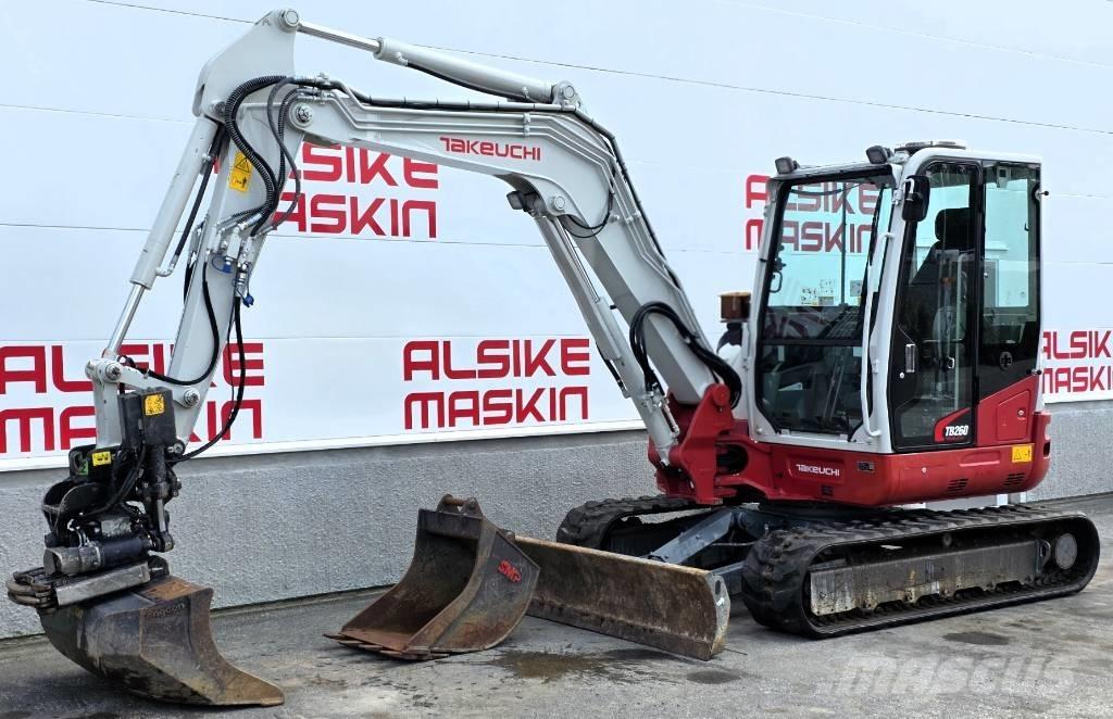 Takeuchi TB 260 Mini rýpadla < 7t