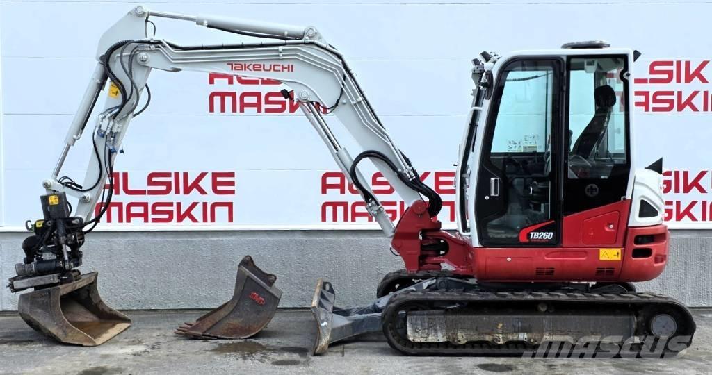 Takeuchi TB 260 Mini rýpadla < 7t