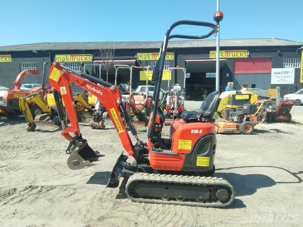 Kubota U 10-3 Mini rýpadla < 7t