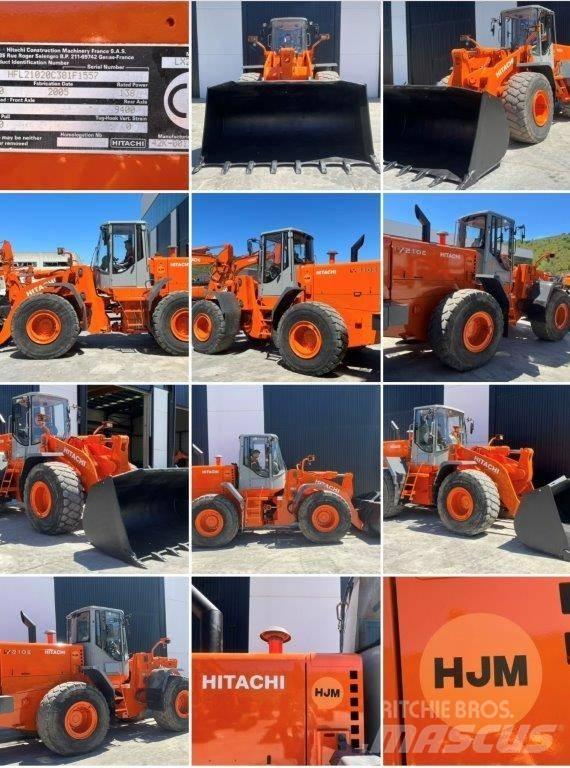 Hitachi LX 210 E Kolové nakladače