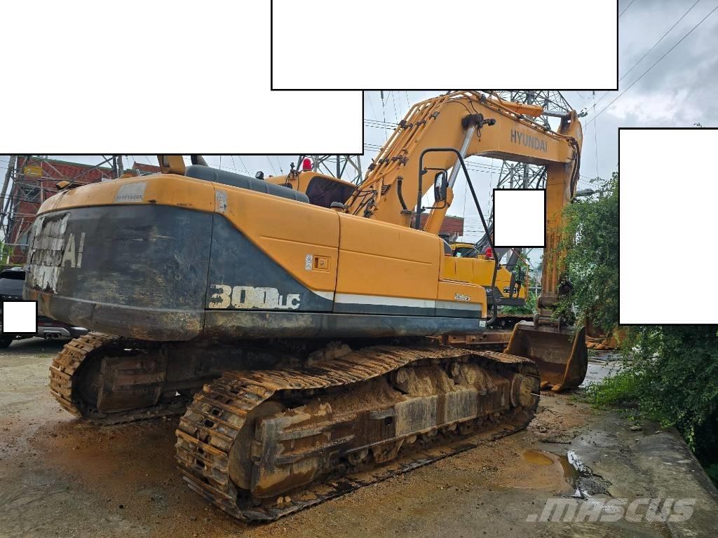 Hyundai Robex 300 LC Pásová rýpadla