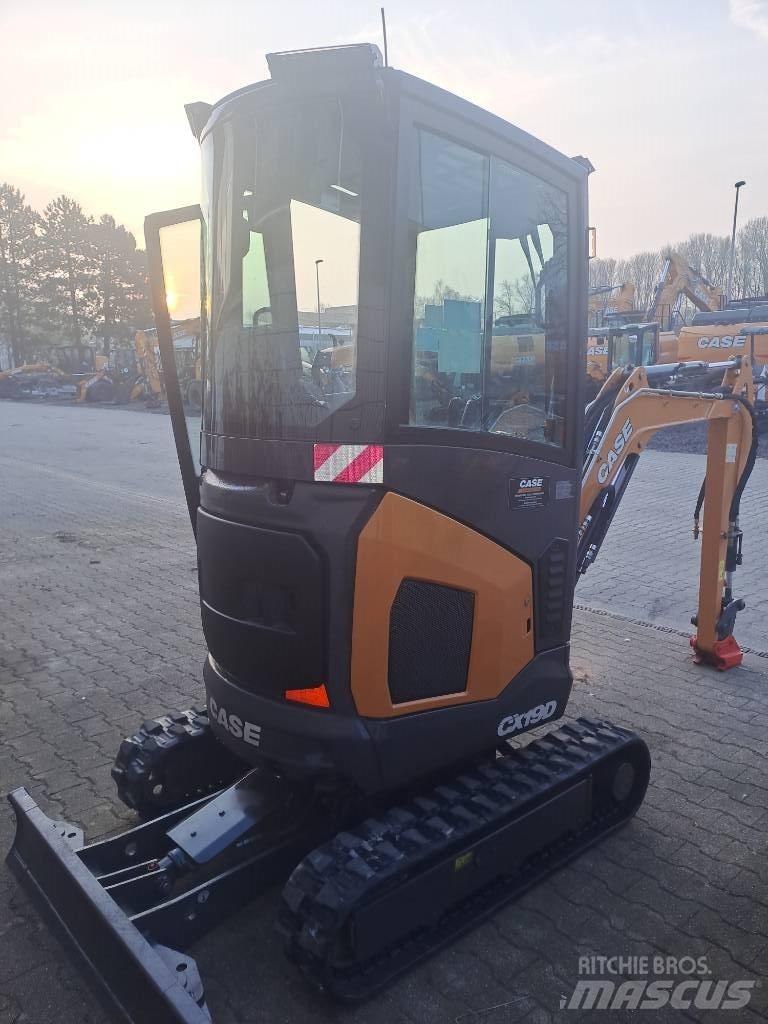 CASE CX 19 D Mini rýpadla < 7t