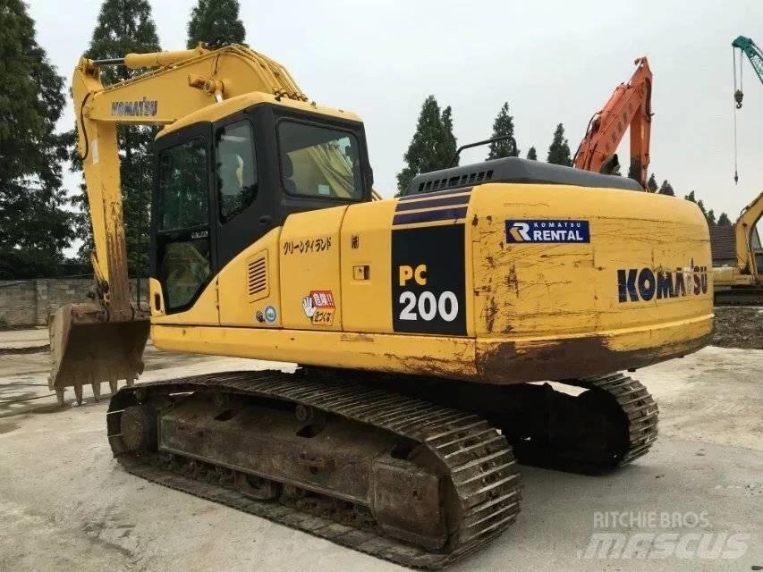 Komatsu pc200-7 Pásová rýpadla