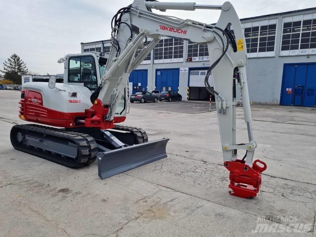 Takeuchi TB 290 CV Midi rýpadla 7t - 12t
